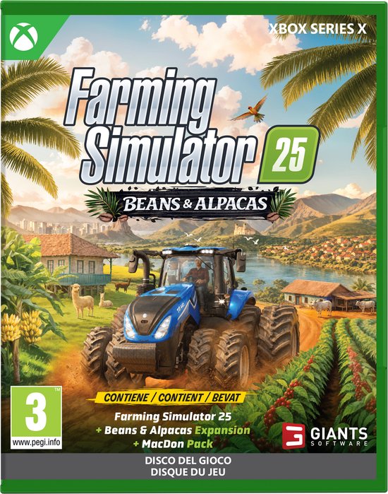 Farming Simulator 25 - Beans & Alpacas Edition (Xbox Series X), Giants Software Farming Simulator 25 - Beans & Alpacas Edition (Xbox Series X), Giants Software