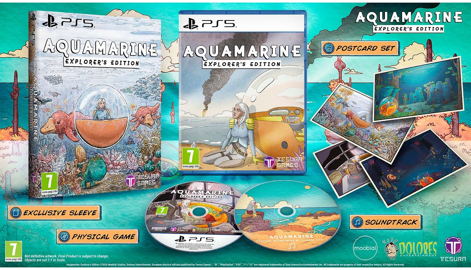 Aquamarine - Explorer's Edition (PS5), Tesura Games Aquamarine - Explorer's Edition (PS5), Tesura Games