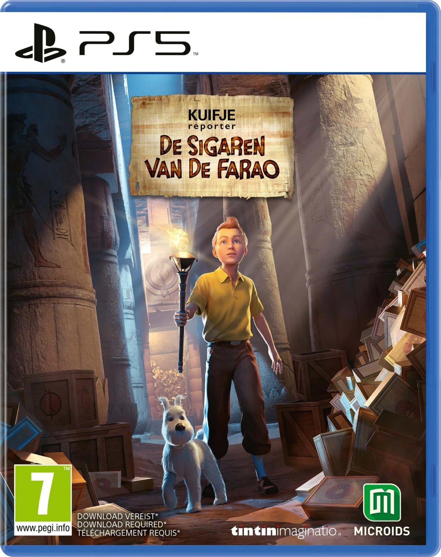 Kuifje Reporter: De Sigaren van de Farao (PS5), Microids Kuifje Reporter: De Sigaren van de Farao (PS5), Microids