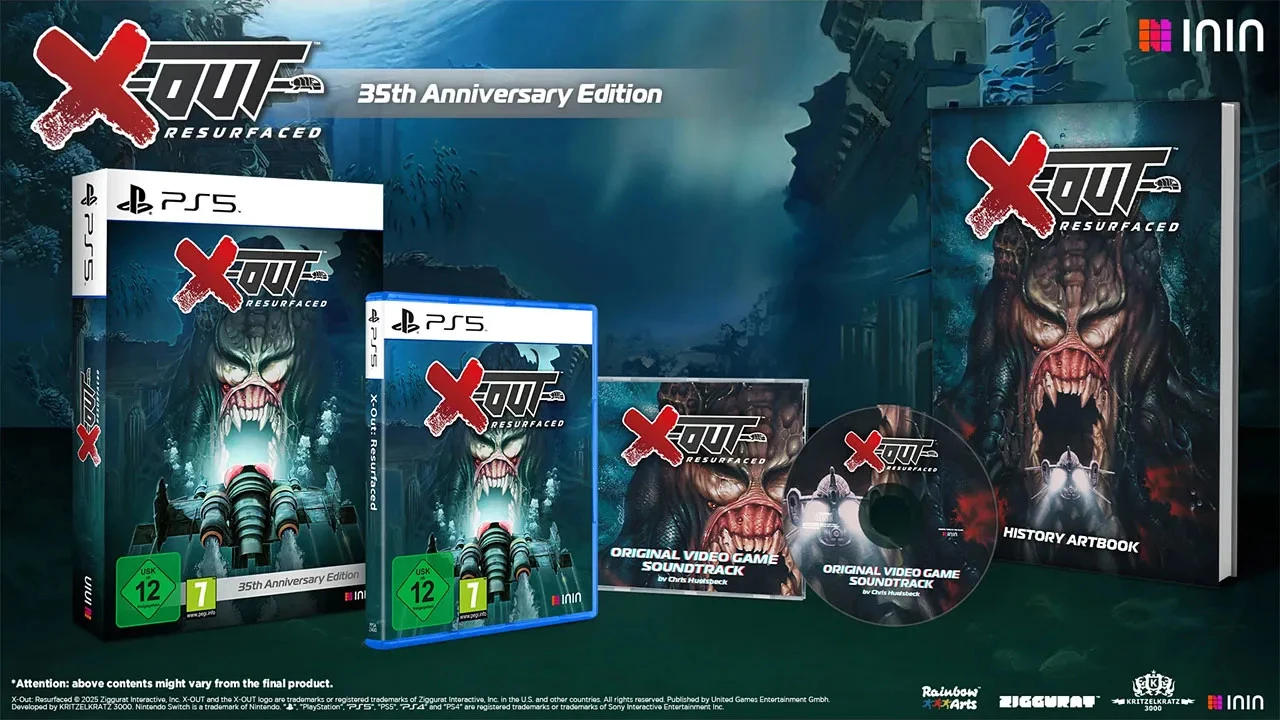 X-Out Resurfaced - 35th Anniversary Edition (PS5), Inin Games X-Out Resurfaced - 35th Anniversary Edition (PS5), Inin Games