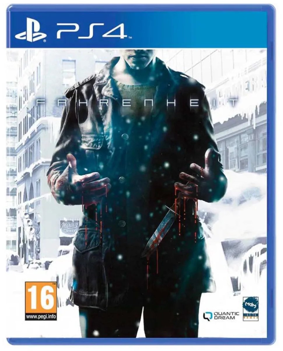 Fahrenheit (PS4), Quantic Dream Fahrenheit (PS4), Quantic Dream