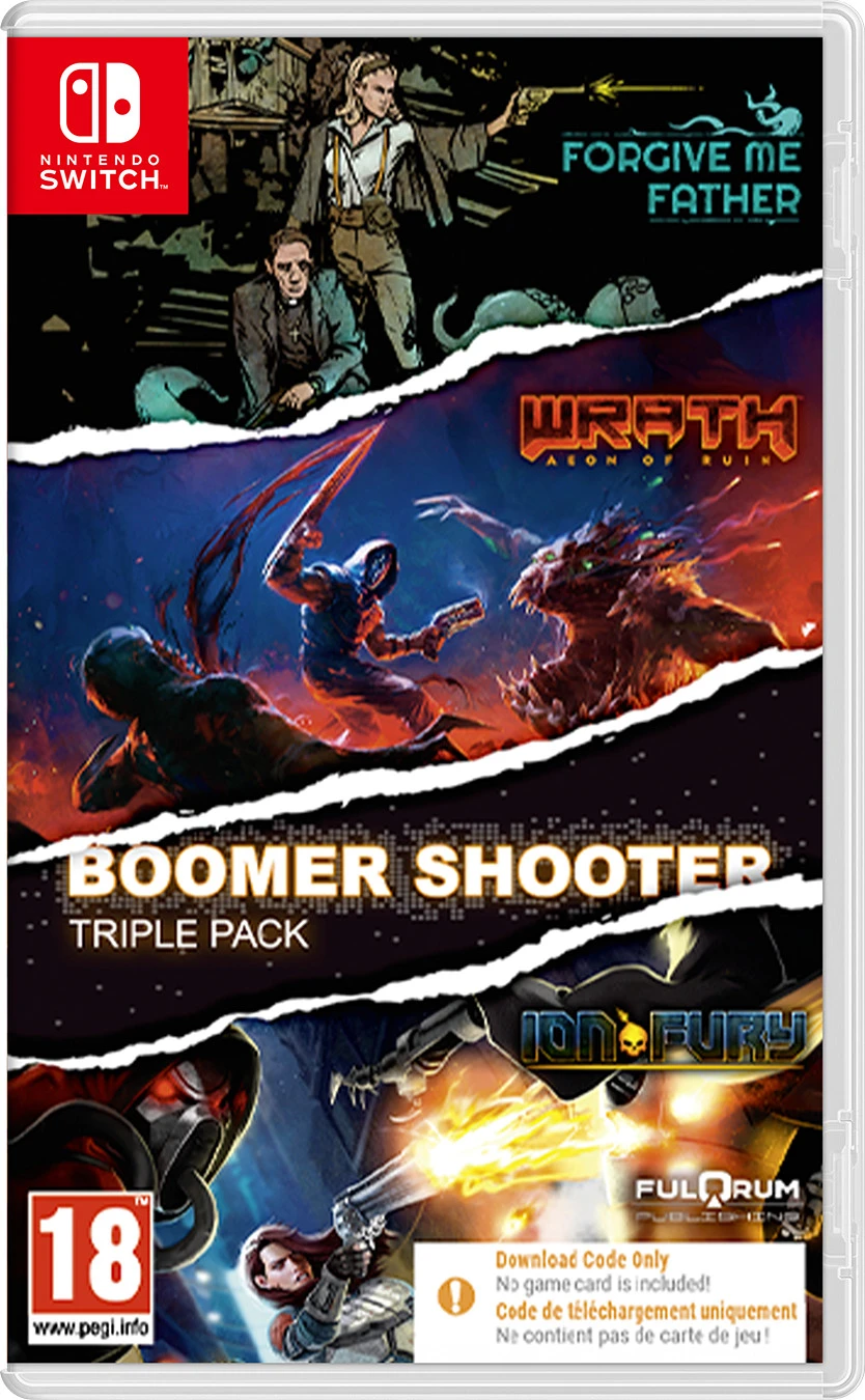 Boomer Shooter - Triple Pack (Switch), Fulqrum Publishing