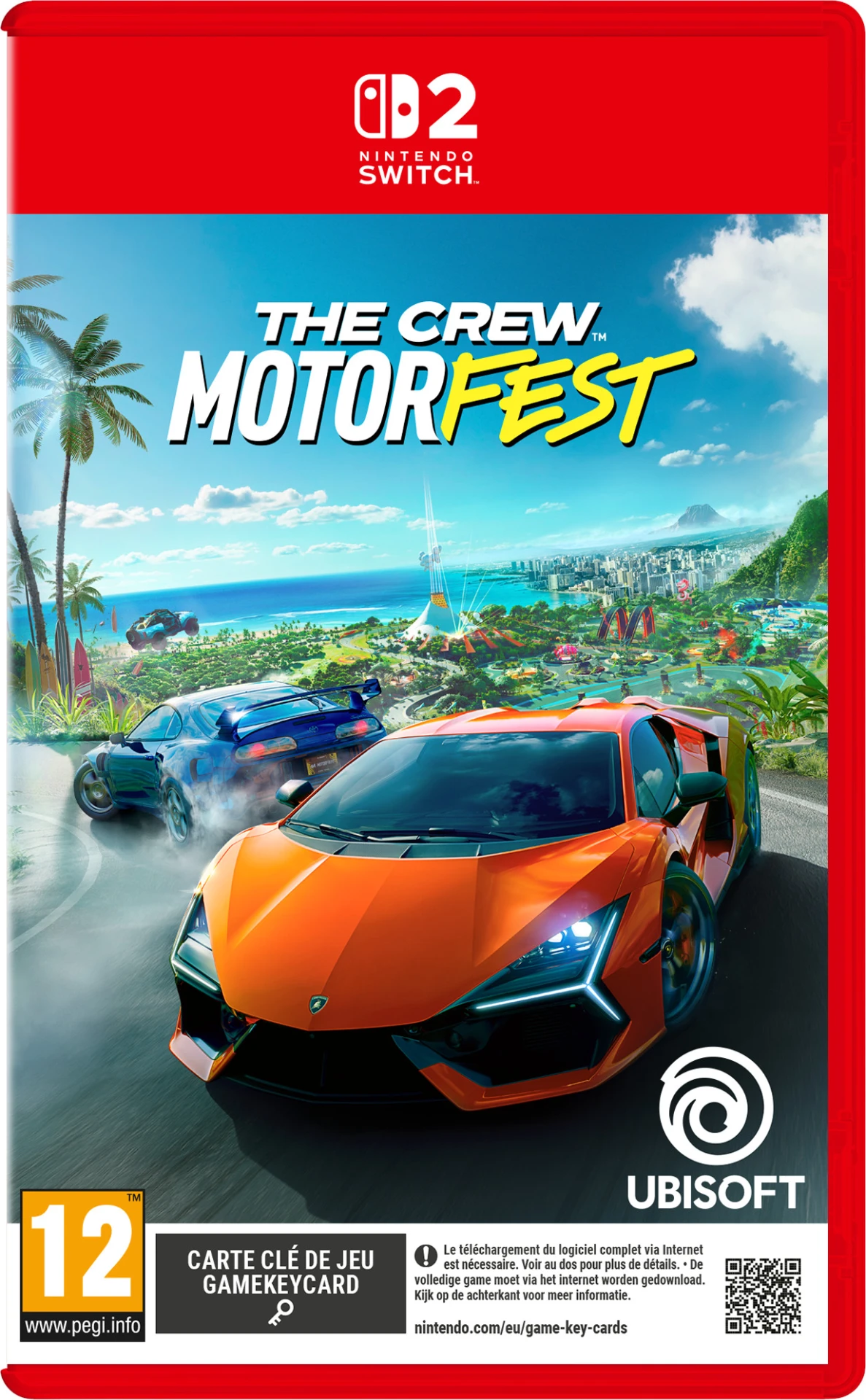 The Crew: Motorfest (Gamekeycard) (Switch 2), Ubisoft The Crew: Motorfest (Gamekeycard) (Switch 2), Ubisoft