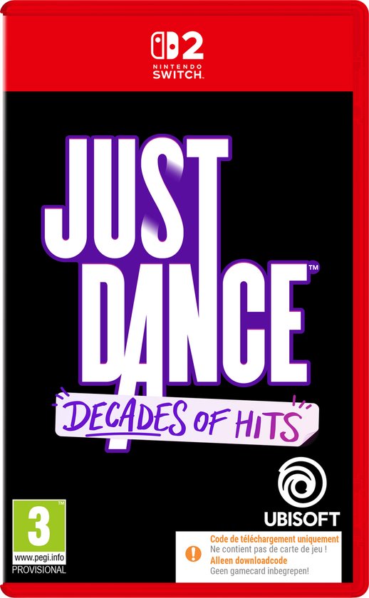 Just Dance 2027: Decades of Hits (Code in a Box) (Switch 2), Ubisoft