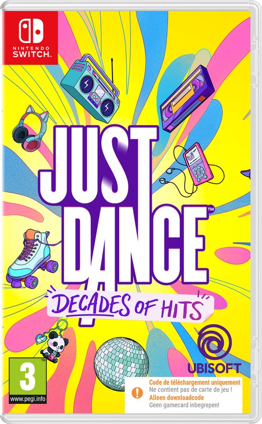 Just Dance 2027: Decades of Hits - Limited Edition (Code in a Box) (Switch), Ubisoft Just Dance 2027: Decades of Hits - Limited Edition (Code in a Box) (Switch), Ubisoft