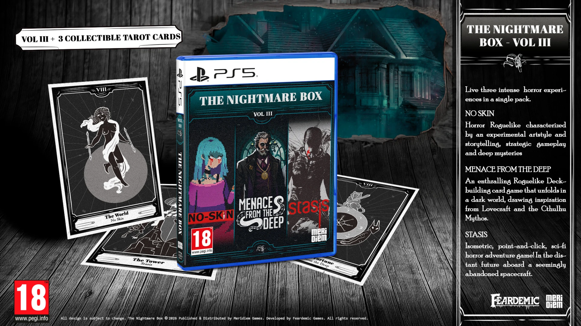The Nightmare Box - Volume III (PS5), Meridiem Games