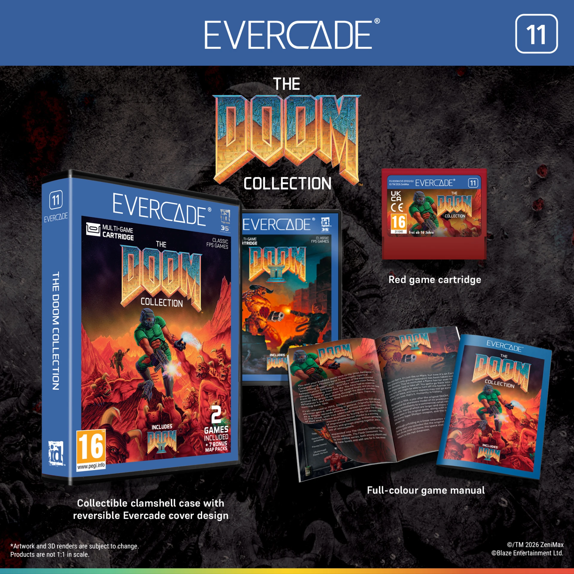 Evercade The Doom Collection (hardware), Evercade Evercade The Doom Collection (hardware), Evercade