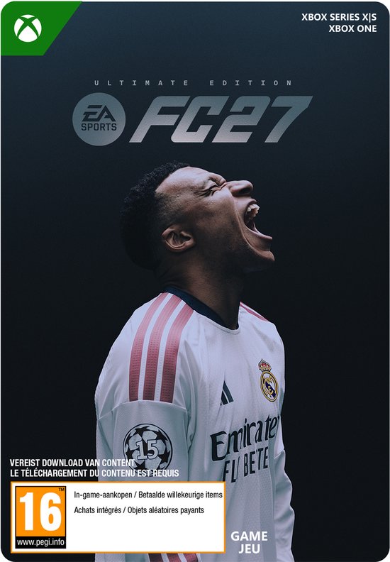 EA Sports FC 27 - Ultimate Edition (Xbox Download) (Xbox Series X), EA Sports EA Sports FC 27 - Ultimate Edition (Xbox Download) (Xbox Series X), EA Sports