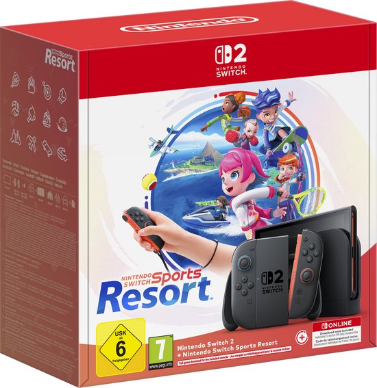 Nintendo Switch 2 Console + Switch Sports Resort (Switch 2), Nintendo