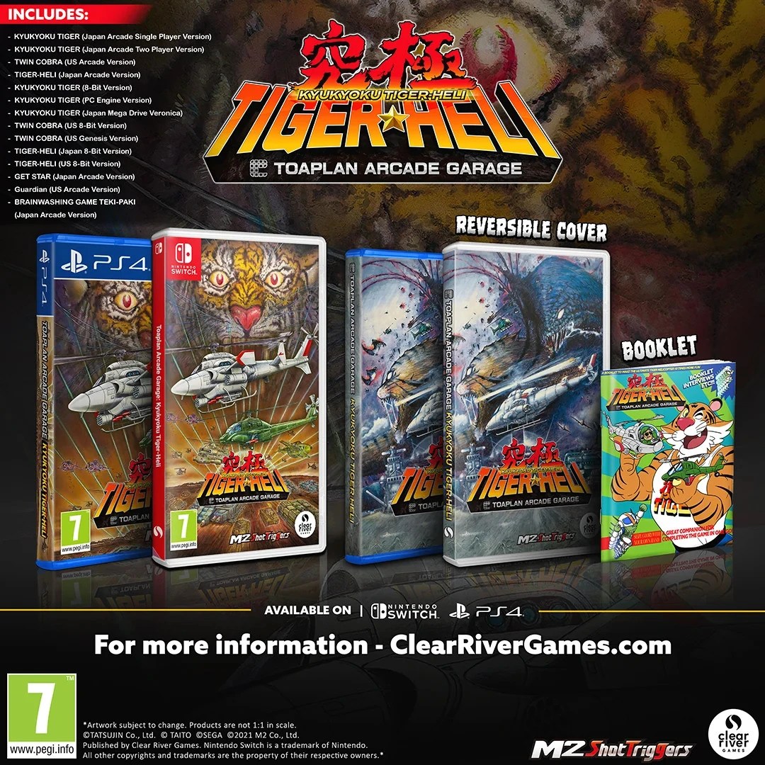 Toaplan Arcade Garage: TigerHeli (PS4), M2 Shot Triggers Toaplan Arcade Garage: TigerHeli (PS4), M2 Shot Triggers