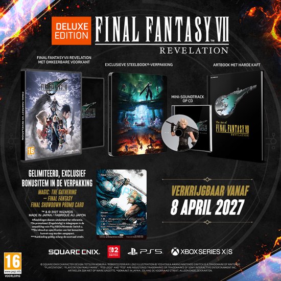 Final Fantasy VII Revelation - Deluxe Edition (PS5), Square Enix Final Fantasy VII Revelation - Deluxe Edition (PS5), Square Enix