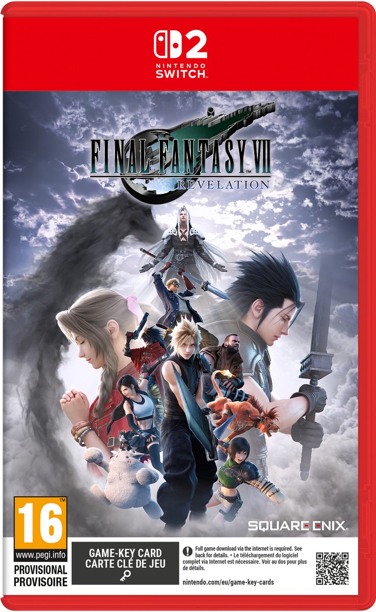Final Fantasy VII Revelation (Gamekeycard) - Inclusief Magic Card (Switch 2), Square Enix