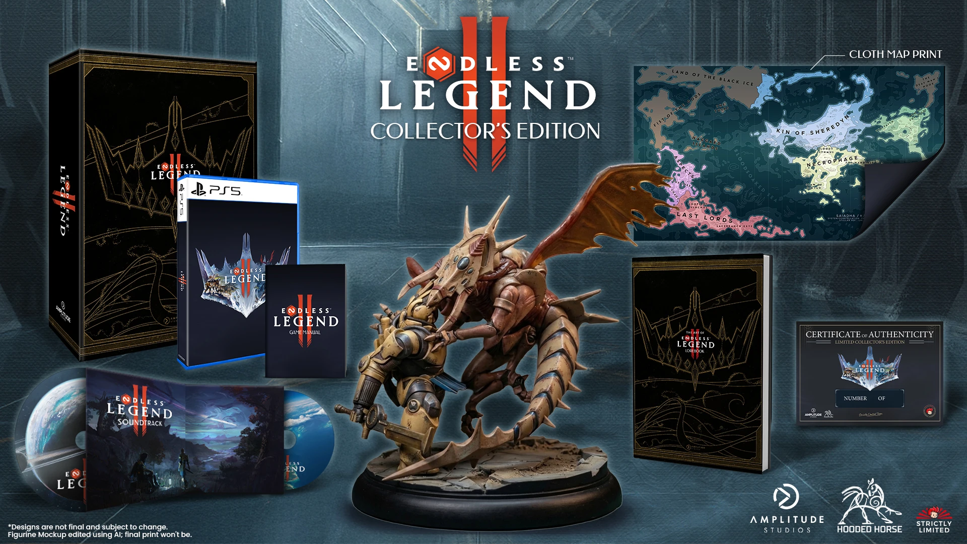 Endless Legend II - Collector's Edition (Strictly Limited) (PS5), Amplitude Studios Endless Legend II - Collector's Edition (Strictly Limited) (PS5), Amplitude Studios