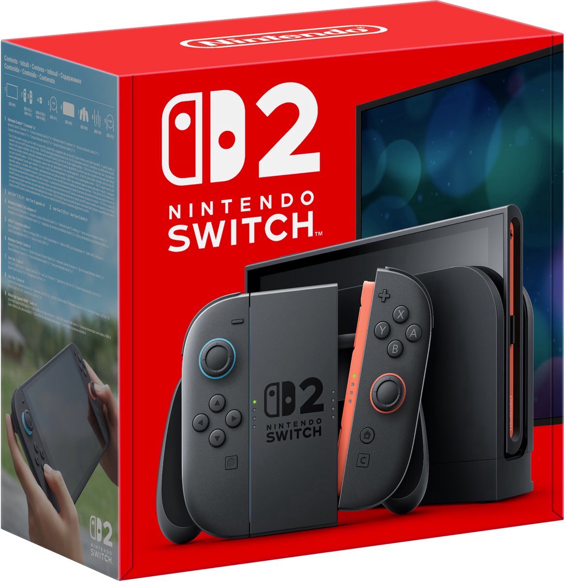 Nintendo Switch 2 Console - Met vervangbare batterij (Zwart) (Switch 2), Nintendo Nintendo Switch 2 Console - Met vervangbare batterij (Zwart) (Switch 2), Nintendo