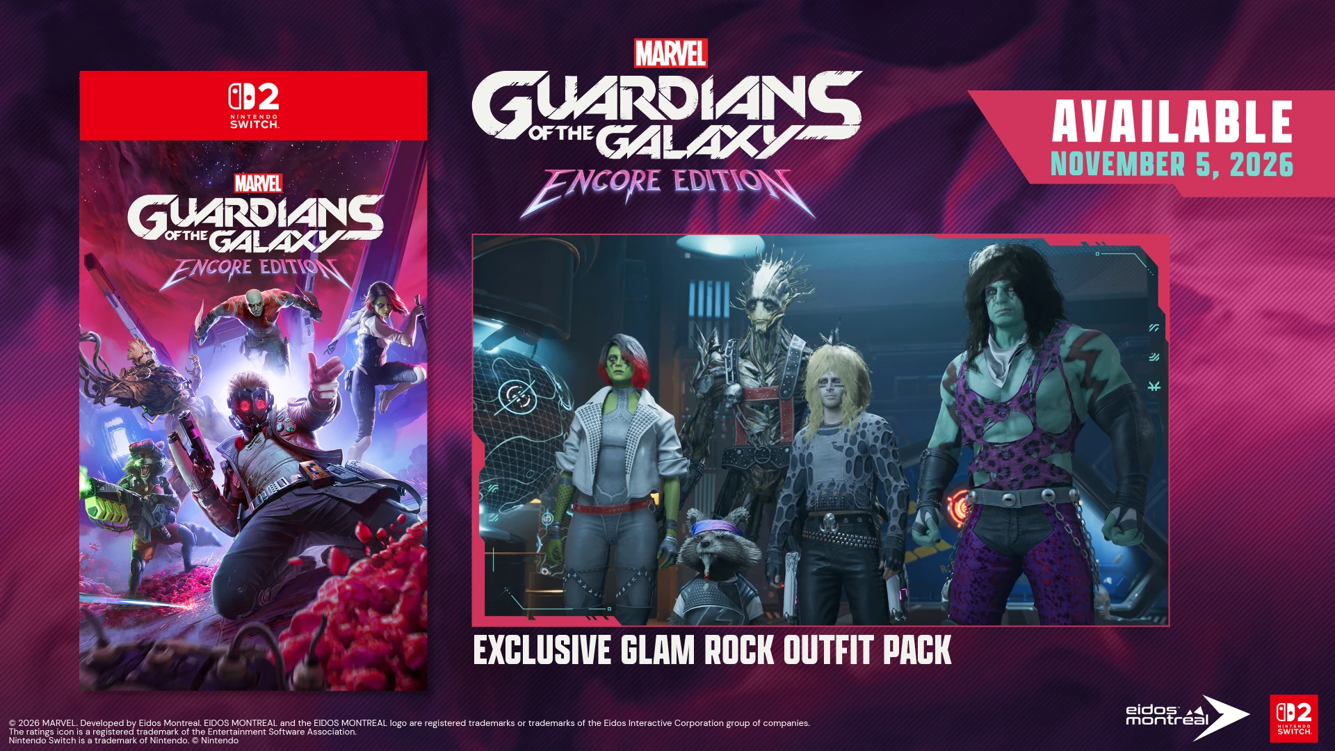 Guardians of the Galaxy - Encore Edition (Switch 2), Square Enix