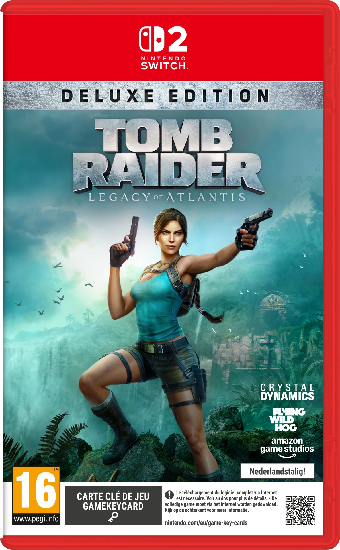 Tomb Raider: Legacy of Atlantis - Deluxe Edition (Gamekeycard) (Switch 2), Crystal Dynamics Tomb Raider: Legacy of Atlantis - Deluxe Edition (Gamekeycard) (Switch 2), Crystal Dynamics
