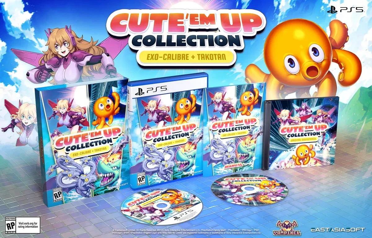 Cute 'em Up Collection - Deluxe Edition (USA Import) (PS5), EastAsiaSoft Cute 'em Up Collection - Deluxe Edition (USA Import) (PS5), EastAsiaSoft