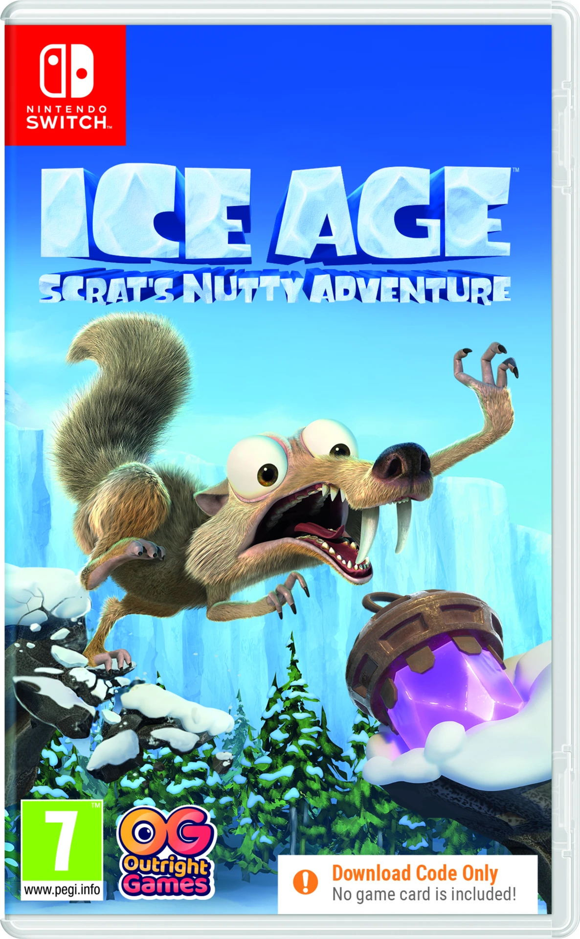 Ice Age Scrat's Nutty Adventure (Code in a Box) (Switch), GameMill Entertainment