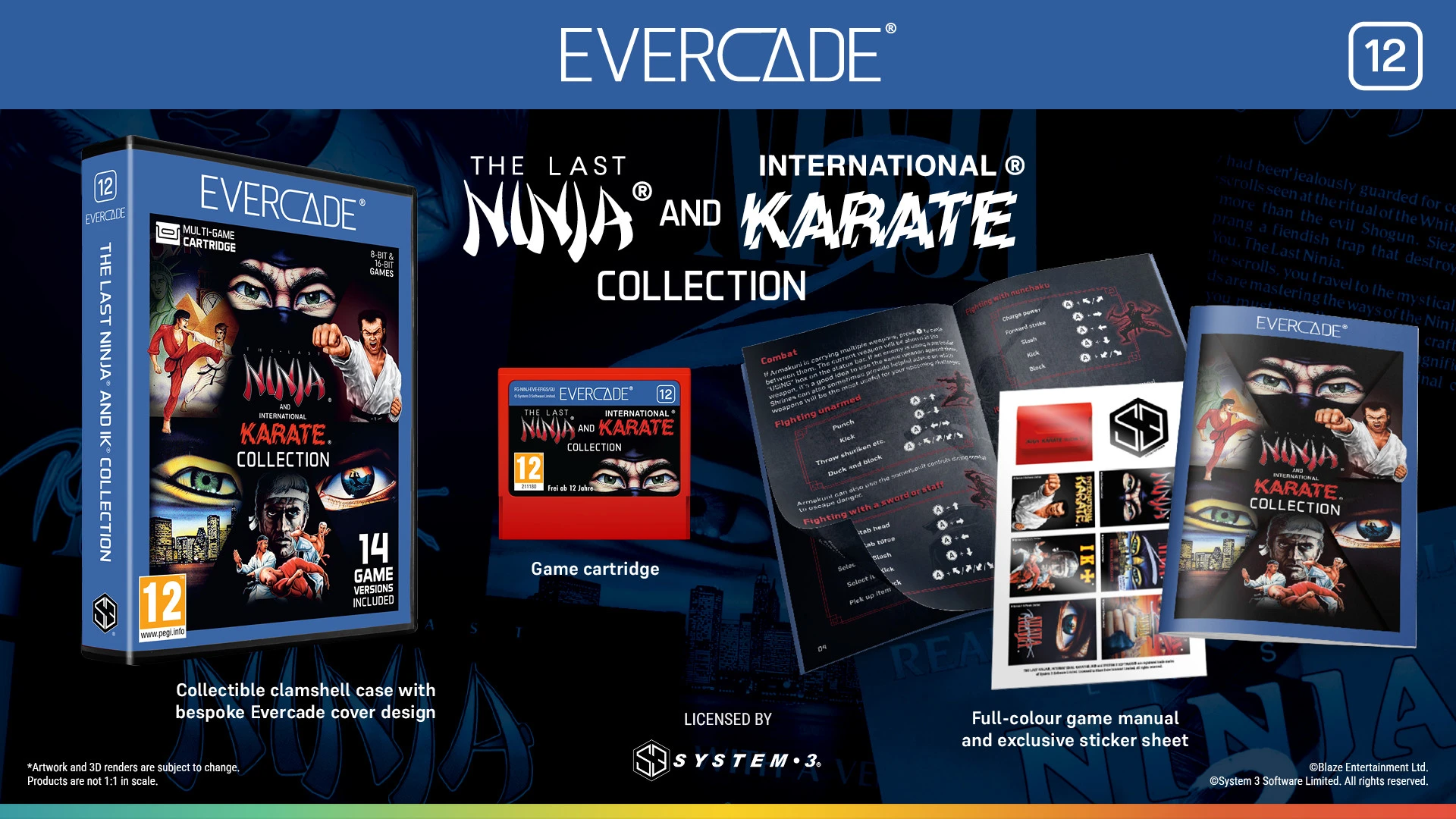 Evercade The Last Ninja and IK Collection (hardware), Evercade Evercade The Last Ninja and IK Collection (hardware), Evercade