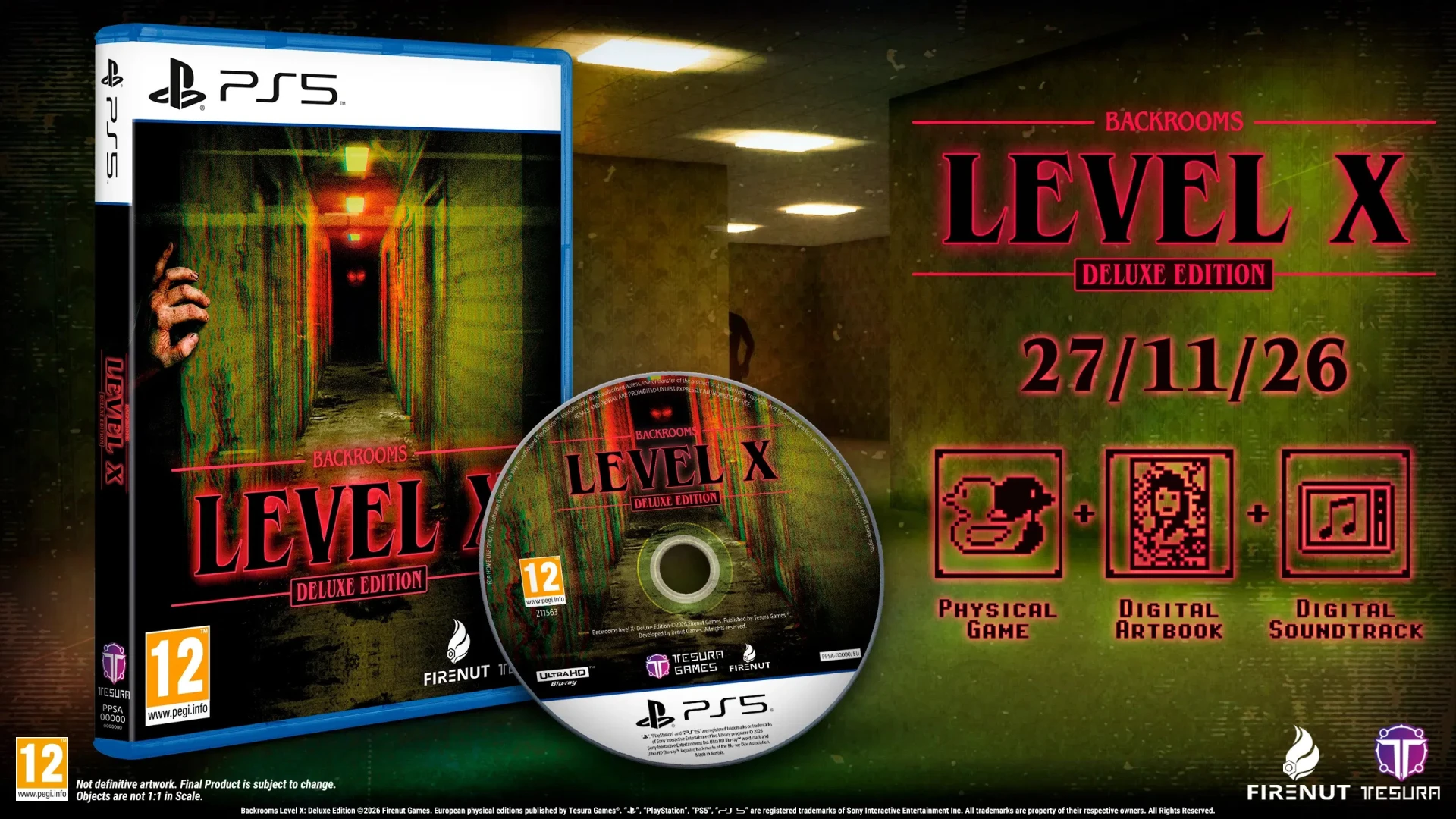 Backrooms Level X - Deluxe Edition (PS5), Tesura Games Backrooms Level X - Deluxe Edition (PS5), Tesura Games