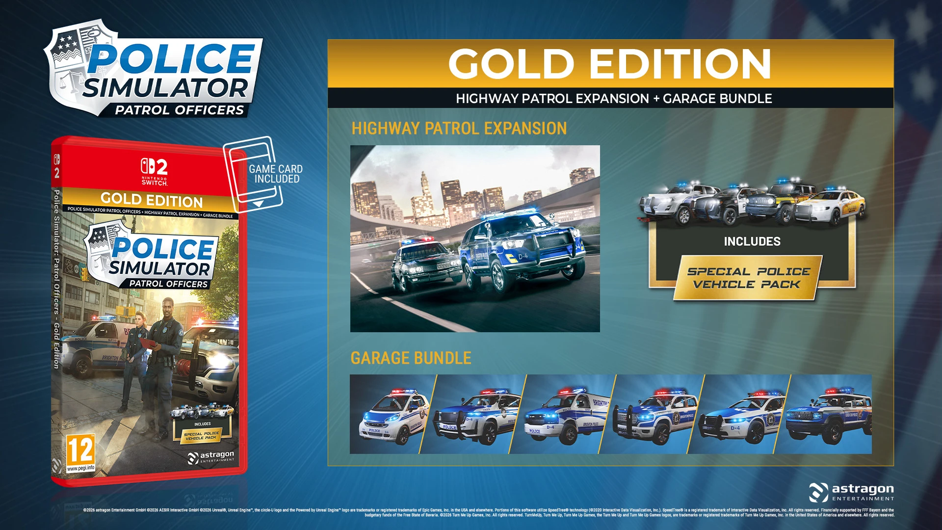 Police Simulator: Patrol Officers - Gold Edition (Switch 2), Astragon