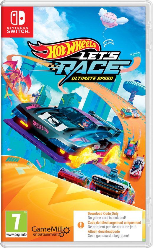 Hot Wheels Let's Race: Ultimate Speed!(Code in a Box) (Switch), GameMill Entertainment