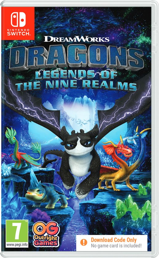 Dragons: Legends of the Nine Realms (Code in a Box) (Switch), Outright Games Dragons: Legends of the Nine Realms (Code in a Box) (Switch), Outright Games