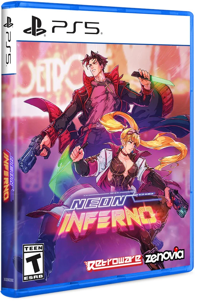 Neon Inferno (Limited Run) (PS5), Zenovia Neon Inferno (Limited Run) (PS5), Zenovia