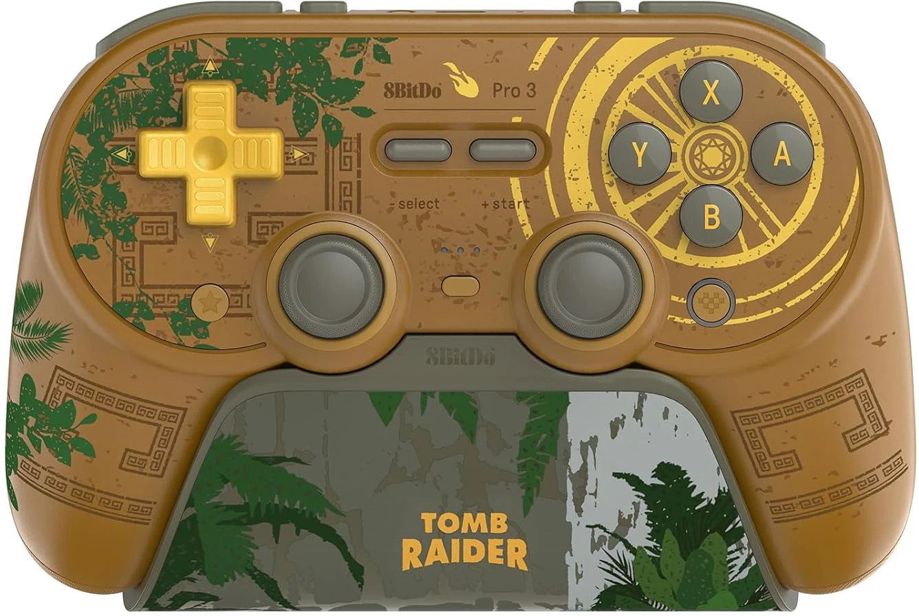 8Bitdo Wireless Pro Controller - Tomb Raider 30th Anniversary Edition (Switch 2), 8Bitdo 8Bitdo Wireless Pro Controller - Tomb Raider 30th Anniversary Edition (Switch 2), 8Bitdo