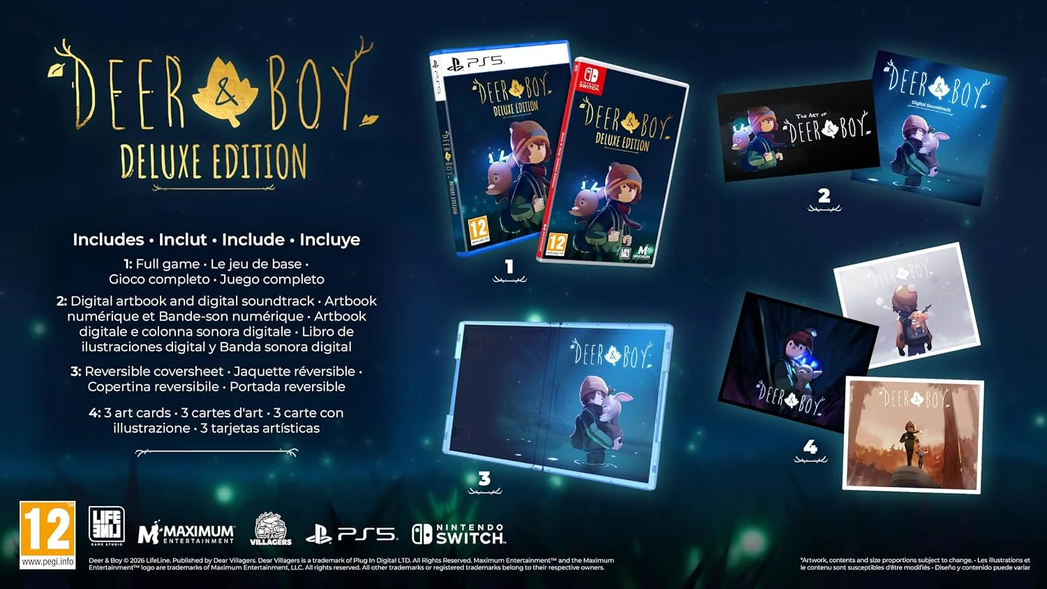 Deer Boy - Deluxe Edition (PS5), Maximum Entertainment