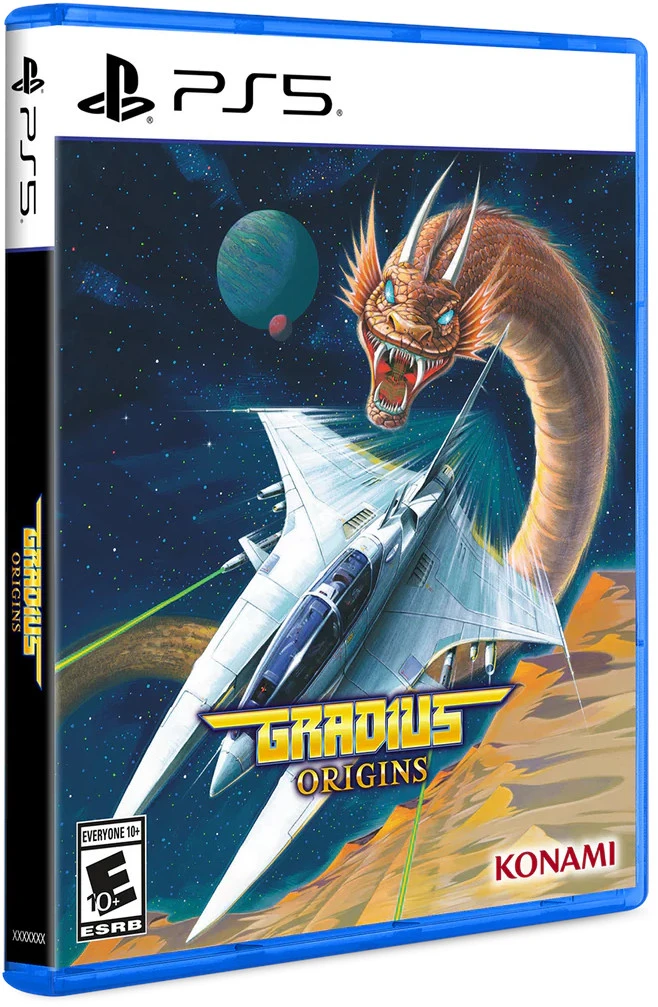 Gradius: Origins - Cover 3 (Limited Run) (PS5), Konami Gradius: Origins - Cover 3 (Limited Run) (PS5), Konami