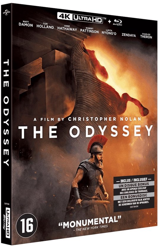 The Odyssey (4K Ultra HD) (Blu-ray), Christopher Nolan The Odyssey (4K Ultra HD) (Blu-ray), Christopher Nolan