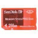PSP Sandisk Memory Stick PRO Duo 256 MB (hardware), Sandisk