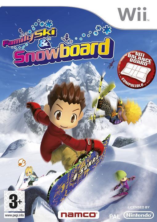 Family Ski & Snowboard (Wii), Namco