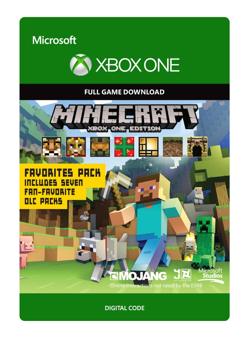Minecraft: Xbox One Edition - Favorites Pack - Xbox One (Digitale code) (Xbox One), Microsoft