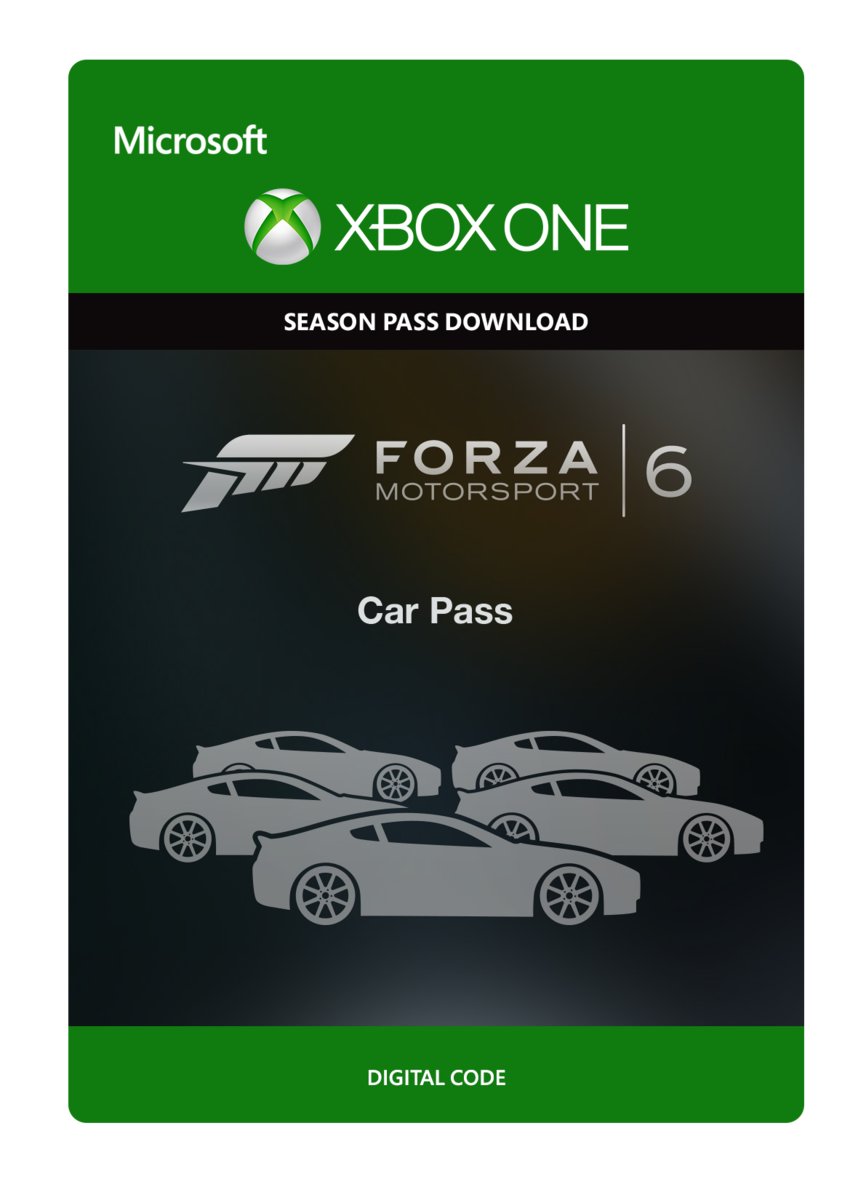 Forza Motorsport 6: Car Pass - Season Pass - Xbox One (Digitale code) (Xbox One), Microsoft