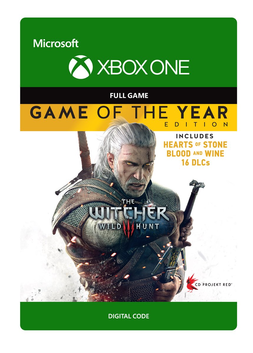 The Witcher 3: Wild Hunt - Game of The Year Edition - Xbox One (Digitale code) (Xbox One), Bandai Namco