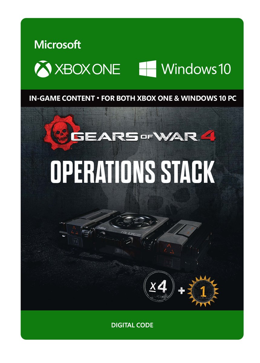Gears of War 4: Operations Stack (Digitale code) (Xbox One), Microsoft