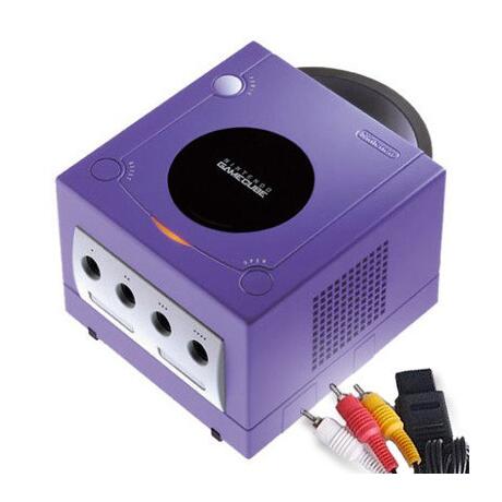 Gamecube Console Purple/Black (zonder spel)