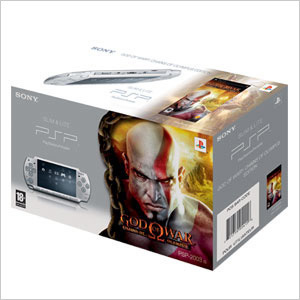 PSP Console 2000 (Zilver) + God of War (hardware), Sony