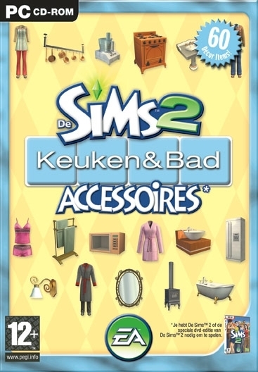 The Sims 2: Keuken En Bad Accessoires (PC), Maxis