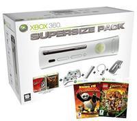 Xbox 360 Console Supersize Pack (inclusief Gears of War + PGR 4 + LEGO Indiana Jones + Kung Fu Panda (Xbox360), Microsoft