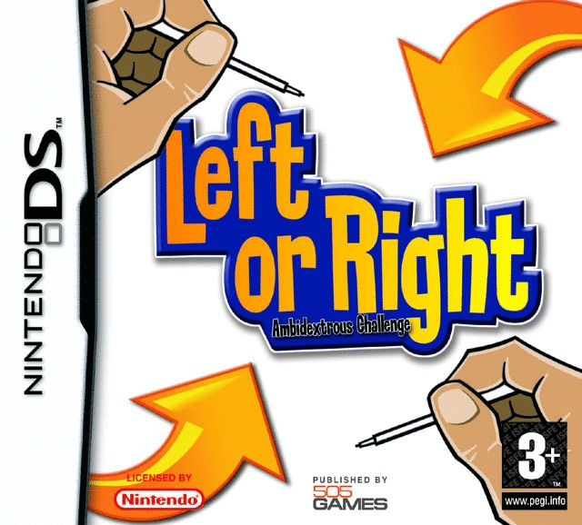 Left or Right Ambidextrous Challenge (NDS), 505 Games