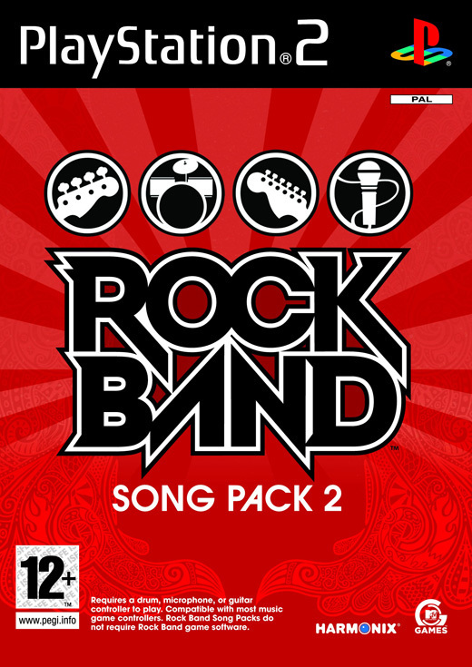 Rock Band: Song Pack 2 (PS2), Harmonix