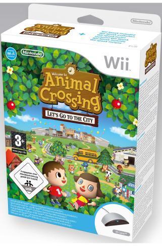 Animal Crossing: Let`s go to the City incl. Wii Speak microfoon (Wii), Nintendo
