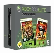 Xbox 360 Console Elite Bundel (inclusief LEGO Indiana Jones en Kung Fu Panda) (Xbox360), Microsoft