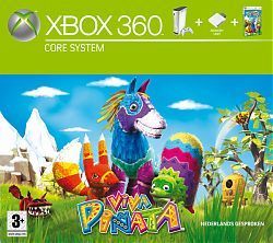 Xbox 360 Console Core Bundel (inclusief Viva Pinata & Memory Unit 64 MB) (Xbox360), Microsoft & Rare