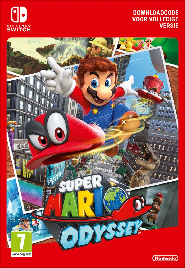 Super Mario Odyssey (eShop Download) (Switch), 