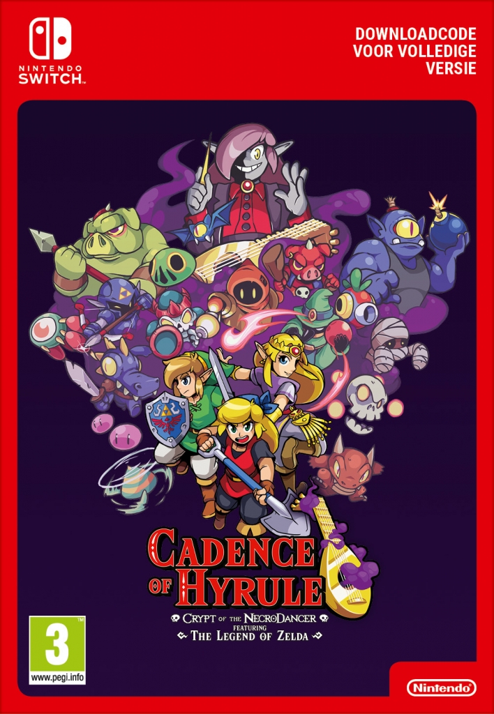 Cadence of Hyrule: Crypt of the NecroDancer (eShop Download) (Switch), Nintendo