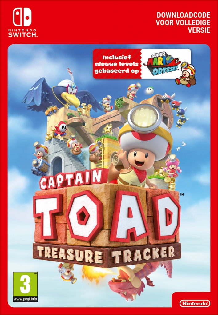 Captain Toad: Treasure Tracker (eShop Download) (Switch), Nintendo